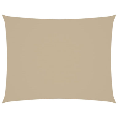 Zonnescherm rechthoekig 2,5x3,5 m oxford stof beige