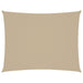 Zonnescherm rechthoekig 2,5x3,5 m oxford stof beige