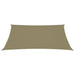 Zonnescherm rechthoekig 2,5x3,5 m oxford stof beige