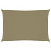 Zonnescherm rechthoekig 2,5x4,5 m oxford stof beige