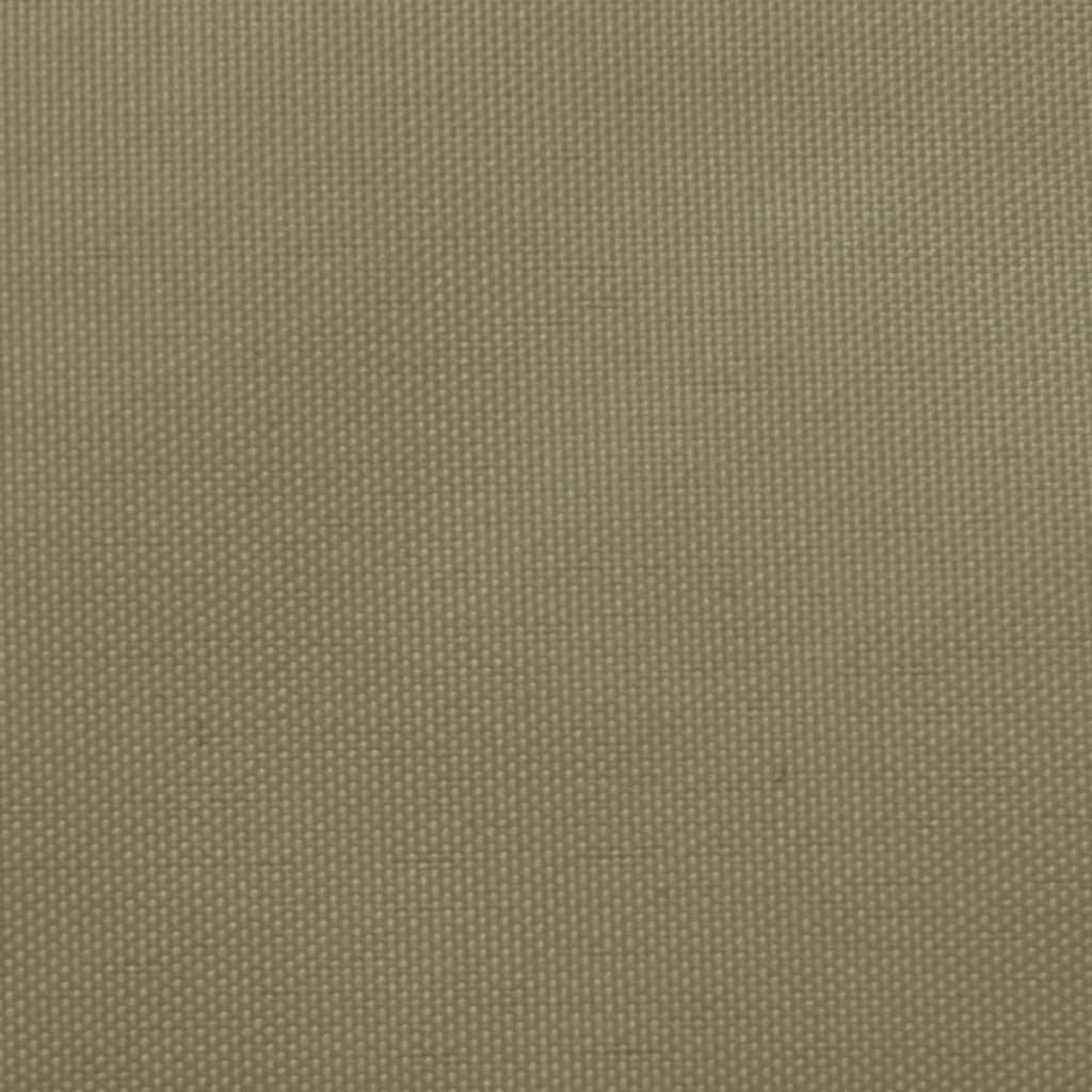 Zonnescherm rechthoekig 2,5x4,5 m oxford stof beige