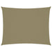 Zonnescherm rechthoekig 3x4 m oxford stof beige