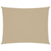Zonnescherm rechthoekig 3,5x5 m oxford stof beige