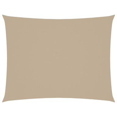 Zonnescherm Rechthoekig Oxford Stof Beige 5 x 6 m