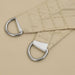 Zonnescherm driehoekig 5x7x7 m oxford stof beige
