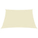 Zonnescherm rechthoekig 2x2,5 m oxford stof crèmekleurig