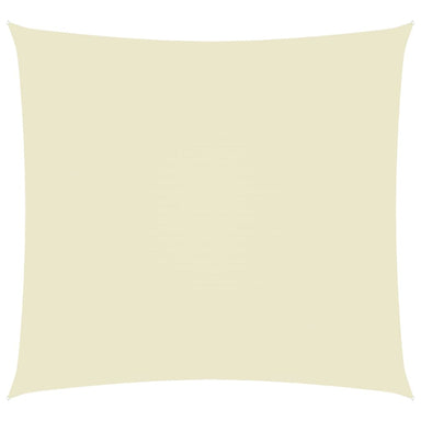 Zonnescherm rechthoekig 2,5x3 m oxford stof crèmekleurig