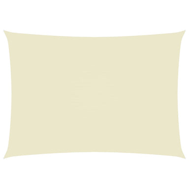 Zonnescherm Rechthoekig 2,5X4 M Oxford Stof Crèmekleurig 2.5 x 4 m