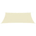 Zonnescherm Rechthoekig 3,5X5 M Oxford Stof Crèmekleurig 3.5 x 5 m