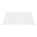 Zonnescherm Rechthoekig 2X3,5 M Oxford Stof Wit 2 x 3.5 m