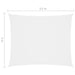 Zonnescherm Rechthoekig 2X3,5 M Oxford Stof Wit 2 x 3.5 m