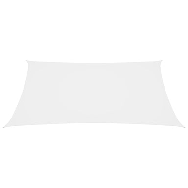 Zonnescherm Rechthoekig 2,5X3,5 M Oxford Stof Wit 2.5 x 3.5 m