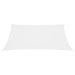 Zonnescherm Rechthoekig 2,5X3,5 M Oxford Stof Wit 2.5 x 3.5 m