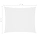 Zonnescherm Rechthoekig 2,5X3,5 M Oxford Stof Wit 2.5 x 3.5 m