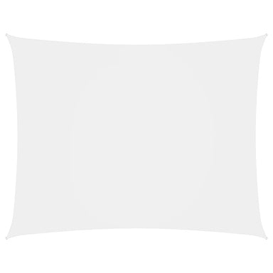 Zonnescherm rechthoekig 2,5x4 m oxford stof wit