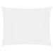 Zonnescherm rechthoekig 2,5x4 m oxford stof wit