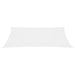Zonnescherm Rechthoekig 2,5X5 M Oxford Stof Wit 2.5 x 5 m