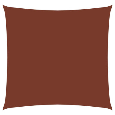 Zonnescherm vierkant 7x7 m oxford stof terracottakleurig