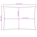 Zonnescherm rechthoekig 2x3,5 m oxford stof terracottakleurig