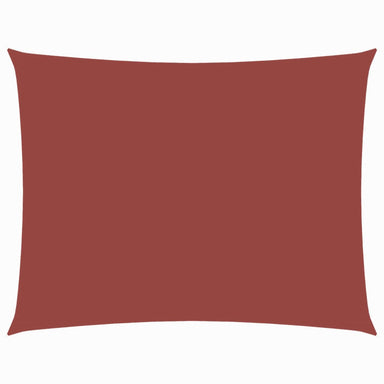 Zonnescherm rechthoekig 3x5 m oxford stof terracottakleurig