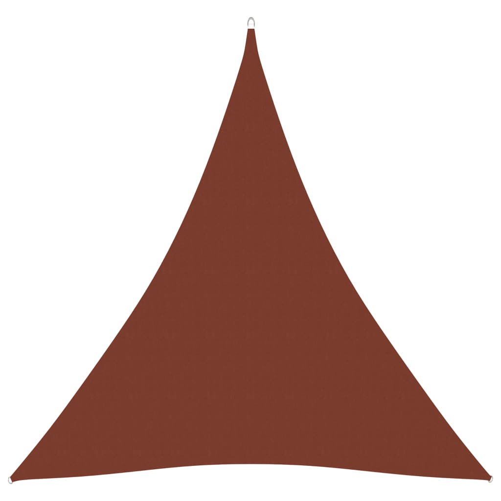 Zonnescherm Driehoekig 4,5X4,5X4,5 M Oxford Stof Terracotta 4.5 x 4.5 x 4.5 m