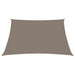 Zonnescherm vierkant 4x4 m oxford stof taupe