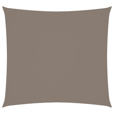 Zonnescherm vierkant 4,5x4,5 m oxford stof taupe