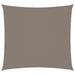 Zonnescherm Vierkant 7X7 M Oxford Stof Taupe 7 x 7 m