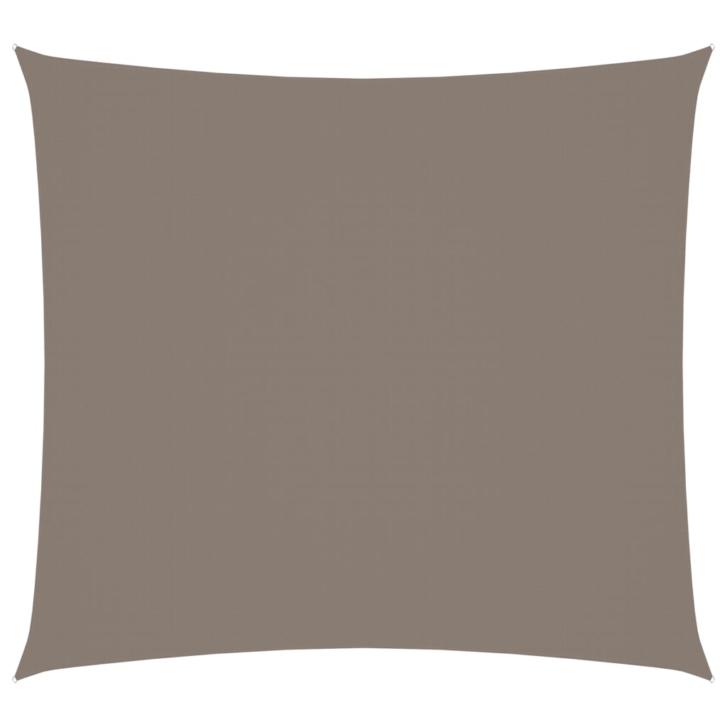 Zonnescherm rechthoekig 2x2,5 m oxford stof taupe