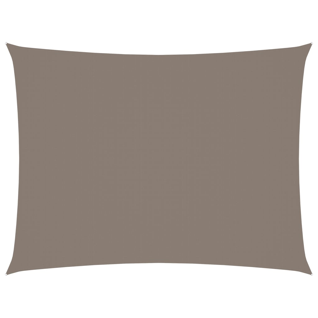 Zonnescherm rechthoekig 2x3 m oxford stof taupe