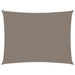 Zonnescherm rechthoekig 2x3,5 m oxford stof taupe