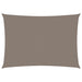 Zonnescherm rechthoekig 2x4 m oxford stof taupe