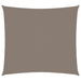 Zonnescherm rechthoekig 2,5x3 m oxford stof taupe