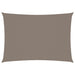 Zonnescherm rechthoekig 2,5x4 m oxford stof taupe
