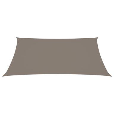 Zonnescherm rechthoekig 2,5x4 m oxford stof taupe