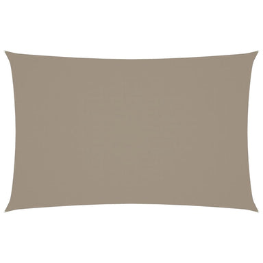 Zonnescherm rechthoekig 2,5x5 m oxford stof taupe
