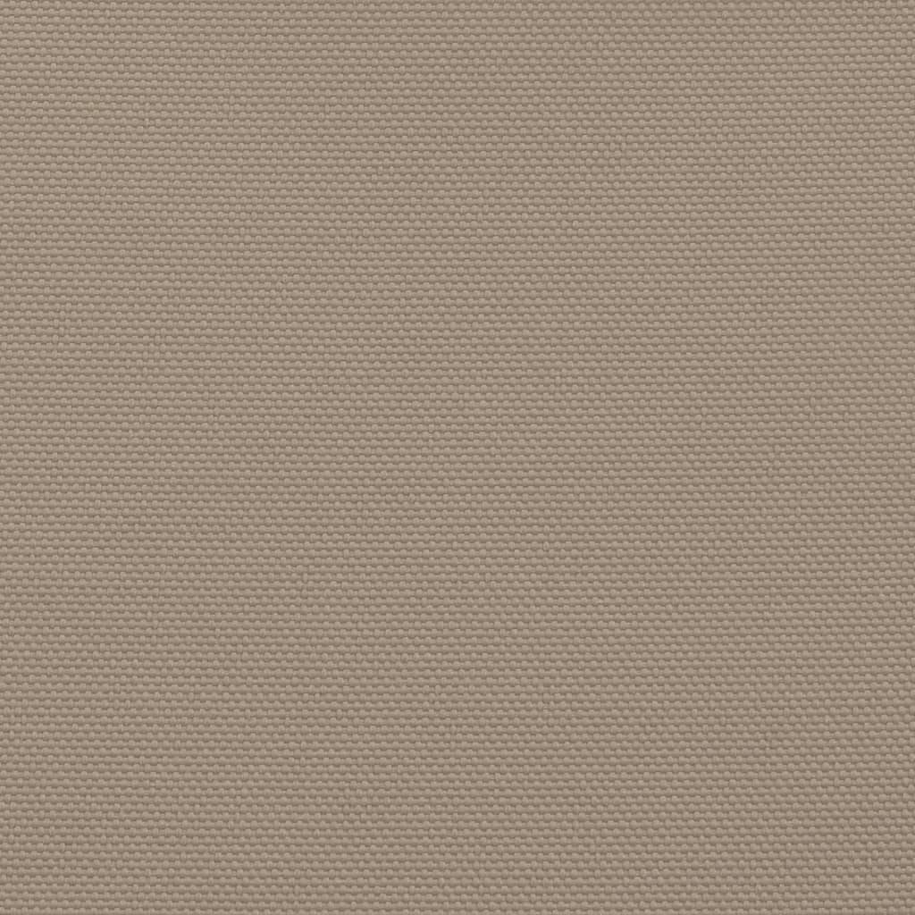 Zonnescherm rechthoekig 6x7 m oxford stof taupe