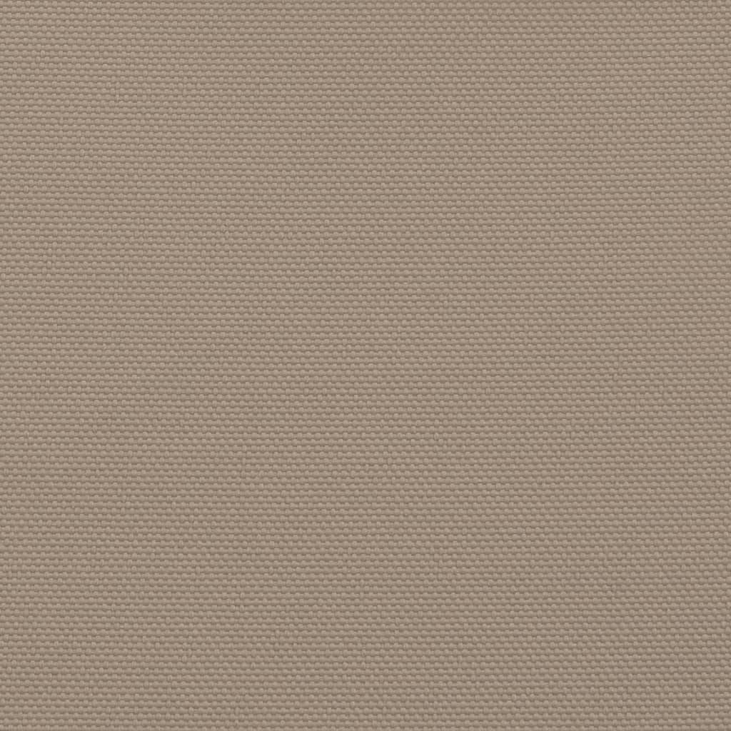 Zonnescherm driehoekig 3x4x5 m oxford stof taupe