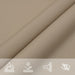 Zonnescherm driehoekig 4,5x4,5x4,5 m oxford stof taupe