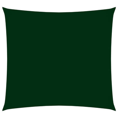 Zonnescherm vierkant 4,5x4,5 m oxford stof donkergroen