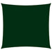 Zonnescherm vierkant 4,5x4,5 m oxford stof donkergroen