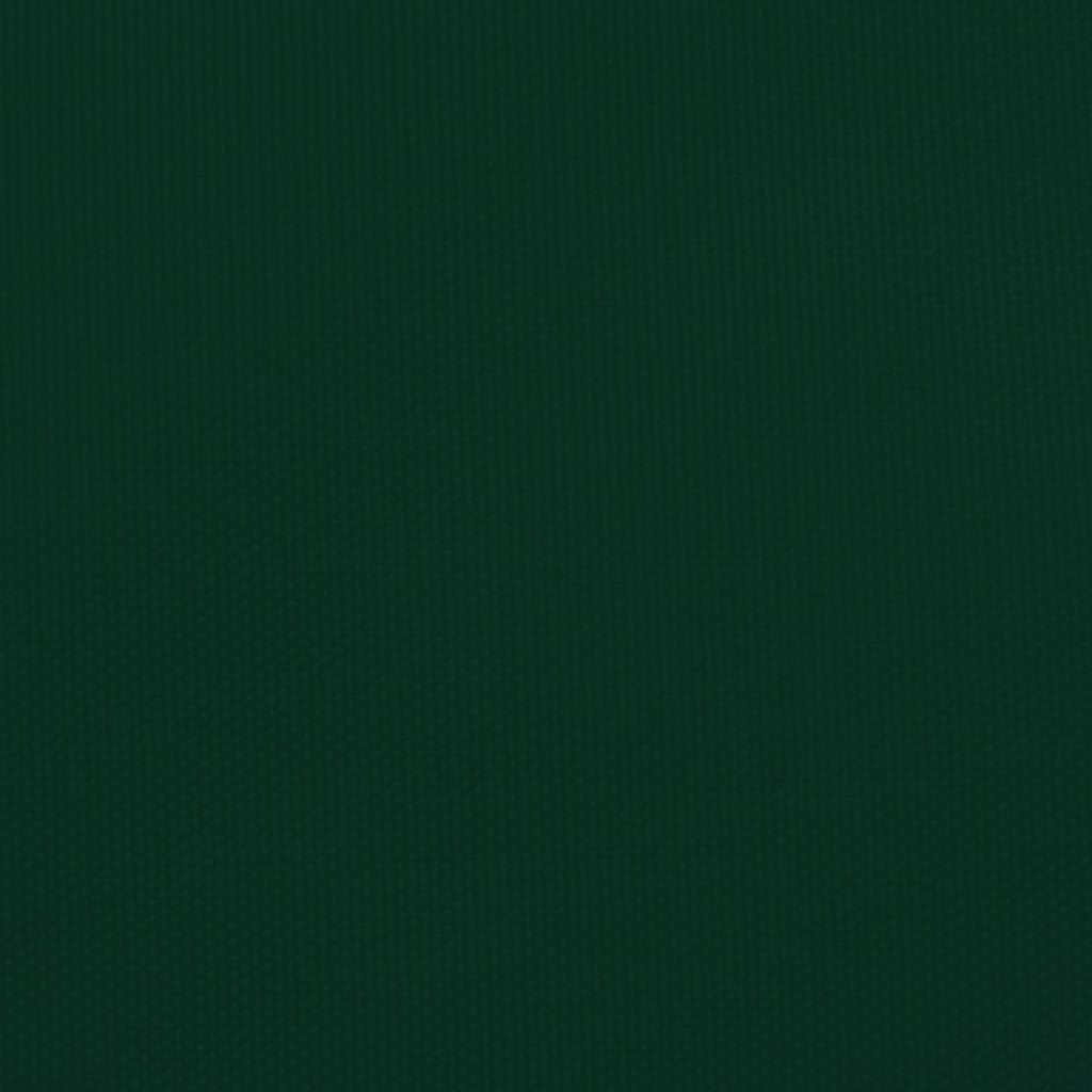 Zonnescherm vierkant 4,5x4,5 m oxford stof donkergroen