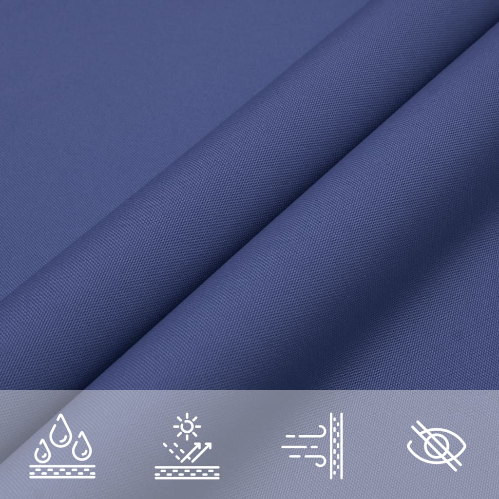 Zonnescherm rechthoekig 3,5x4,5 m oxford stof blauw