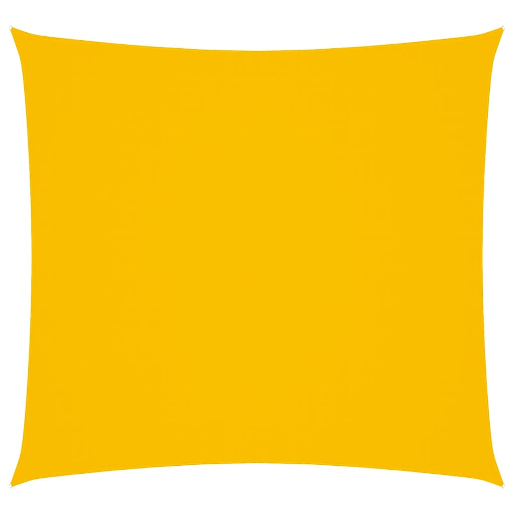 Zonnescherm Vierkant 4,5X4,5 M Oxford Stof Geel 4.5 x 4.5 m
