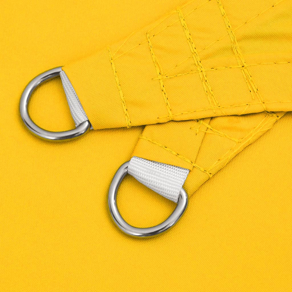 Zonnescherm Vierkant 4,5X4,5 M Oxford Stof Geel 4.5 x 4.5 m