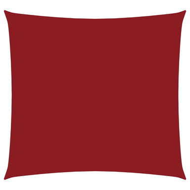 Zonnescherm Vierkant 3,6X3,6 M Oxford Stof Rood 3.6 x 3.6 m