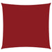 Zonnescherm Vierkant 4,5X4,5 M Oxford Stof Rood 4.5 x 4.5 m