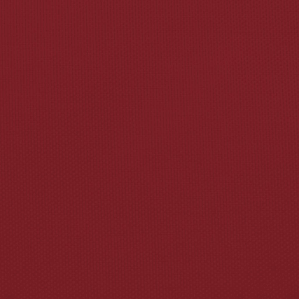 Zonnescherm rechthoekig 2x4,5 m oxford stof rood