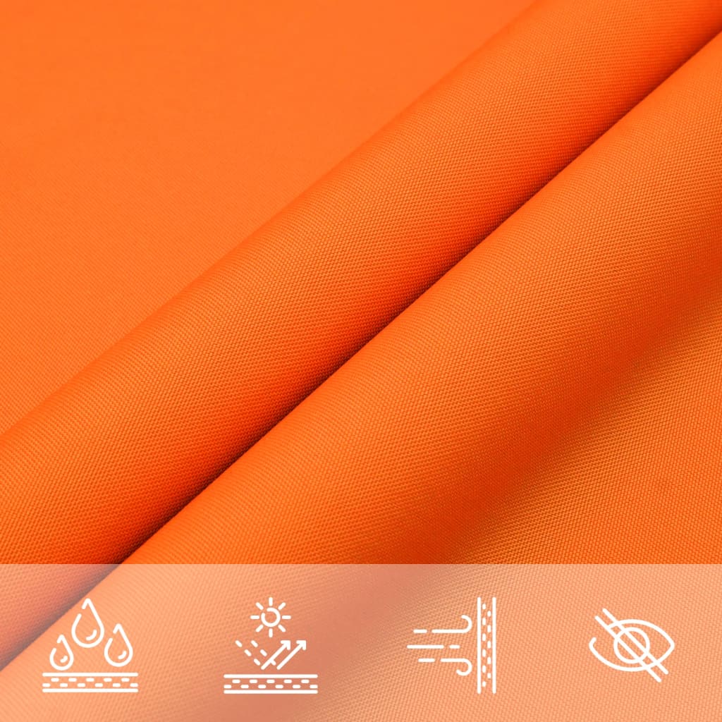 Zonnescherm rechthoekig 2x4 m oxford stof oranje