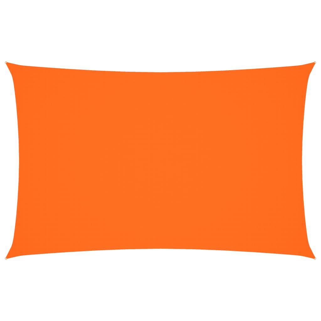 Zonnescherm rechthoekig 2x4,5 m oxford stof oranje